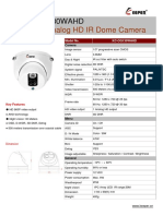 1.3MP Analog HD IR Dome Camera: KC-OQ130WAHD