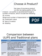Comparison Between Ulips and Traditional Plan