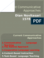 Current Communicative Approaches DONE