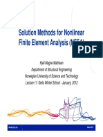 Finite Elements Nonlinear