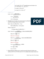 Soal Kimia Dan Jawaban PDF