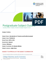 TO5002 - Subject Outline SP23 2015