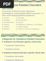 Substance Related Disorders