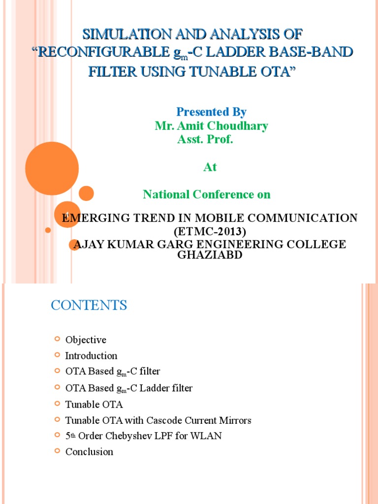 Chebyshev Filter Design Pdf Electronic Filter Filter Signal