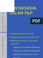 Pentaksiran Dalam P&P (DST)