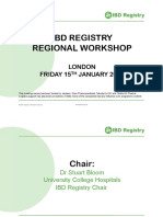 IBDR Regional Workshop: London