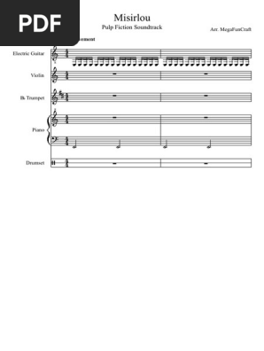 Misirlou Pulp Fiction Theme Sound Technology Keyboard Instruments