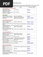 List of Books For GATE ECE 2016: Engineering Mathematics