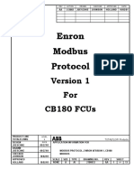 Enron Modbus Protocol: For Cb180 Fcus