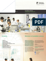 Foundation Science Brochure