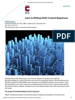 An Alternative Approach to Writing HVAC Control Sequences