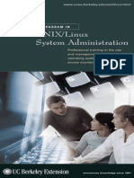 Unix/Linux System Administration: Certificate Program in