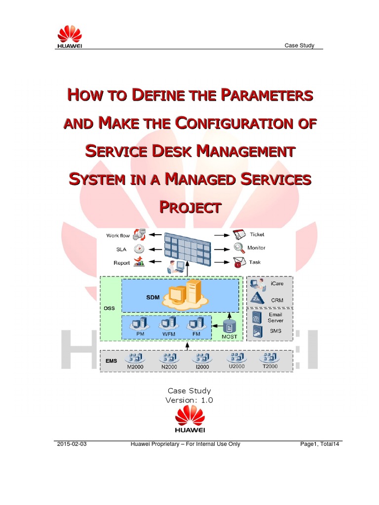 SDM Configuration for Managed Services | PDF | Service Level Agreement ...
