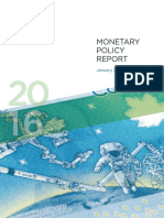Monetary Policy Report - January 2016