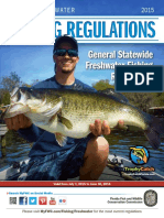 2015-16 Florida Recreational Freshwater Fishing Regulation Summary