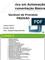 Instrumentação Industrial - Pressão