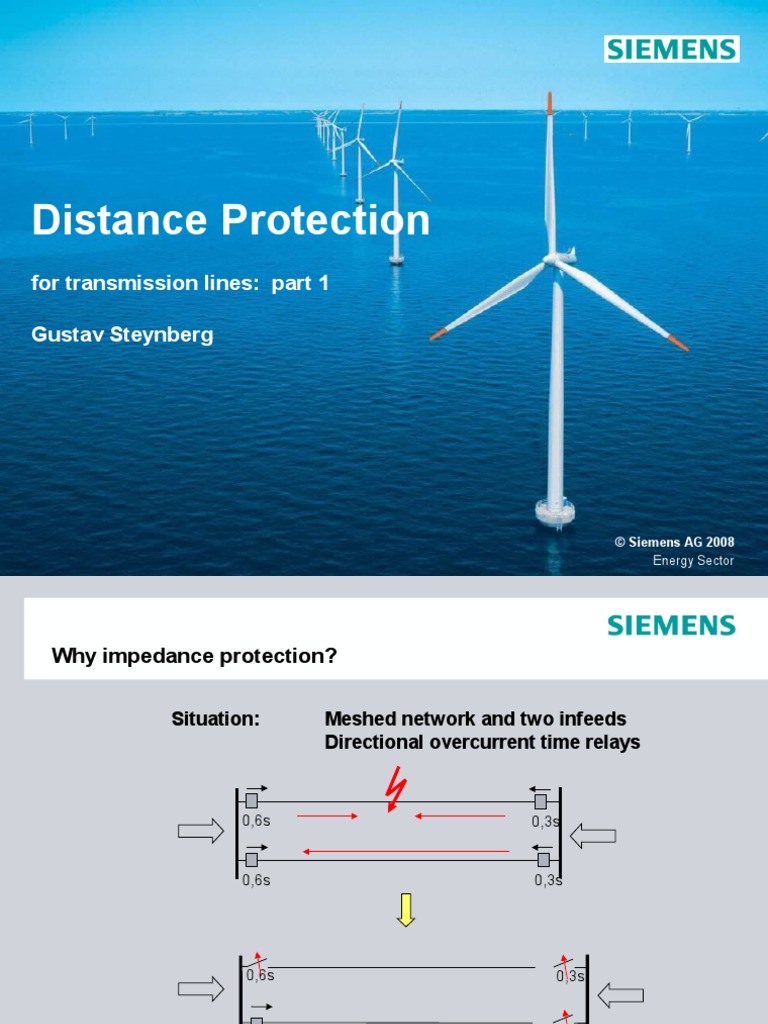 Distance Protection: For Transmission Lines: Part 1 Gustav Steynberg ...