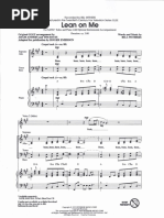 Download Lean on Me SATB by Anan Chongthaleong SN296084274 doc pdf