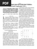 Circuito de Disparo para Un Rectificador Trifásico Controlado Empleando SCR's