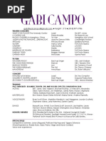 Mamma Mia Character Casting Breakdown | PDF | Singing | Vocal Music