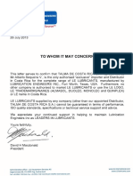 Carta Exclusividad July 2013 PDF