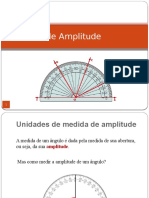 Unidades de Medida de Amplitude