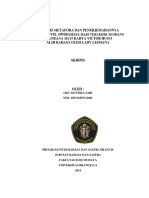 Analisis Metafora Dan Terjemahannya - Oky Mustika Sari PDF