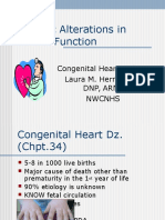 Pediatric Alterations in Cardiac Function: Congenital Heart Defects Laura M. Hernandez, DNP, Arnp Nwcnhs