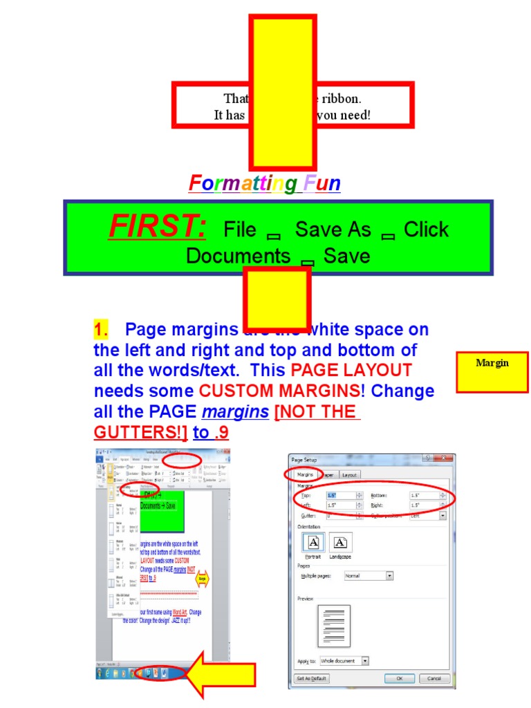 First:: File Save As Click Documents Save | PDF | Text | Written ...