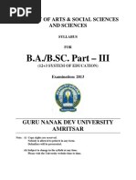 BSC Computer Science Part III Syllabus on Page 232