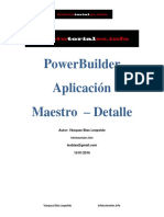 Aplicacion Maestro Detalle en PowerBuilder