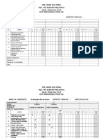 OET Assessment Form for Ku Hasyidan