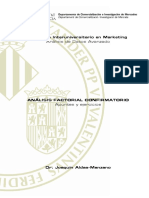 Análisis Factorial Confirmatorio PDF