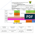 plan de trabjo