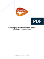 Spicing Up the Mixolydian Scale