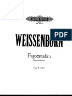 Weissenborn Bassoon Studies Op8 Vol1