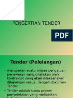 Download Pengertian Tender pelelangan by Novi Rivhy SN296126857 doc pdf