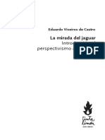 LA MIRADA DEL JAGUAR Eduardo Viveiros de Castro