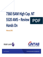 7360 ISAM High Cap. NT5520 AMS - Review and Hands On - Rev1 PDF