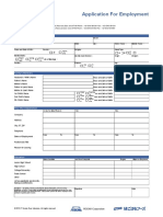 Application For Employment-Form