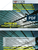Estatica-clase-08-Analisis Estructural (Armaduras)-Metodo de Nodos o Juntas-uap
