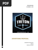 triton brewery proposal website