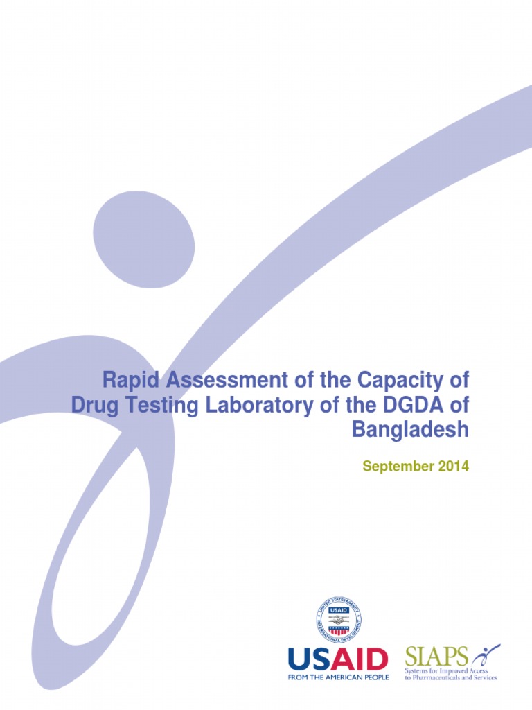 15 089 Drug Testing Lab Assessment Bangladesh Format PDF United