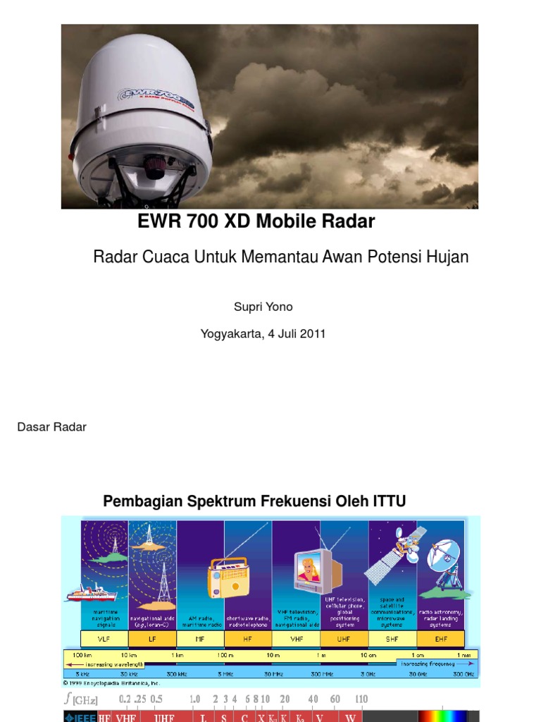 EWR 700 XD Mobile Weather Radar Overview | PDF