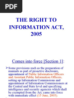 Rti Act 2005