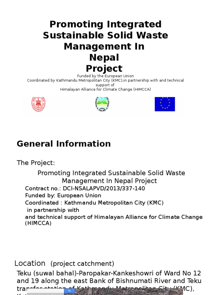 Integrated Waste Management in Nepal | PDF | Waste Management ...
