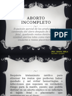 Aborto Incompleto