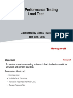 PDMS Performance Testing Load Test