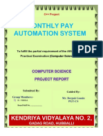 Project PaySlip 2016 Vishal.d