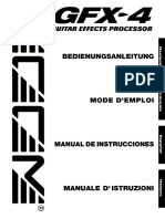 ZOOM MULTI EFFECTS PEDALIERA CHITARRA I_GFX4